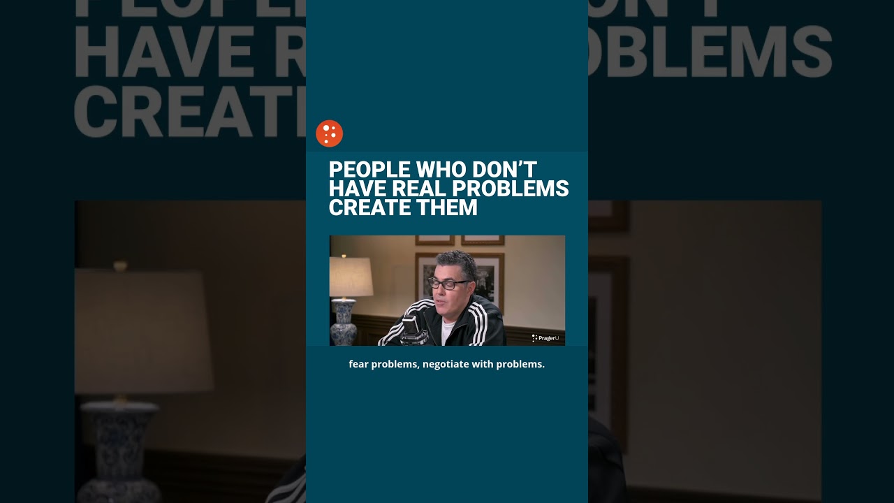 First world comfort breeds imaginary chaos.