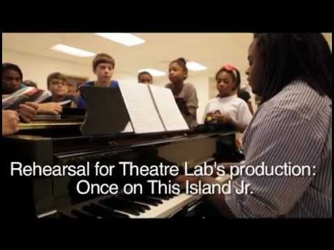 Theatre Lab production of Once on This Island Jr., featuring musical director Josh Coyne dc animated movies