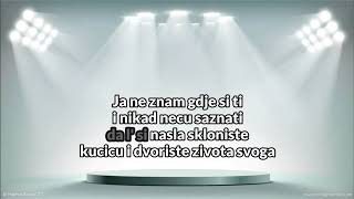 Dino Merlin - Da je tuga snijeg KARAOKE