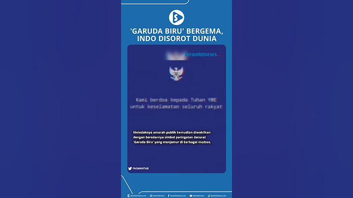 Lambang Peringatan Darurat 'Garuda Biru' Bergema di Sosmed, Dunia Soroti Kondisi Indonesia