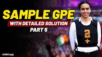 Sample GPE With Detailed Solution For SSB Interview - Part 5