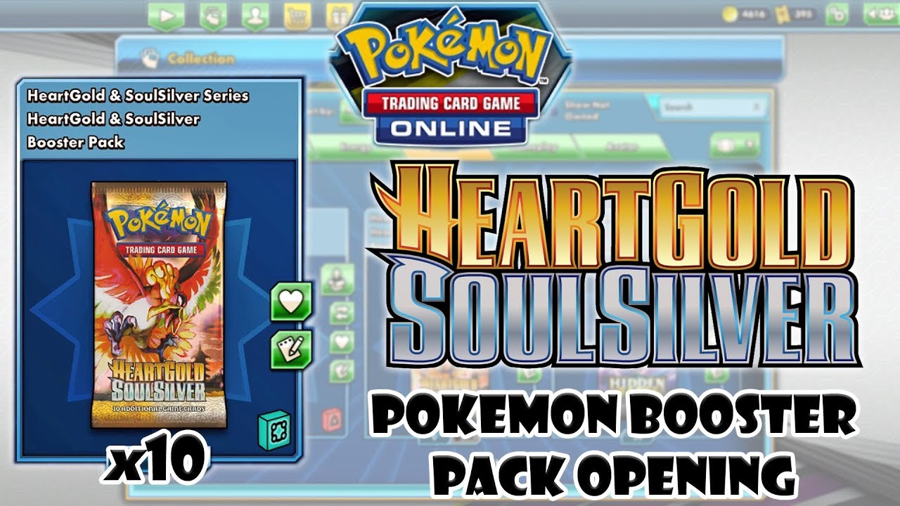 10 HeartGold & SoulSilver Booster Pack Opening