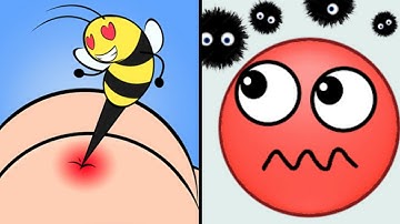 Help Me Tricky Puzzle Vs Hide Ball 🐝🔮😡👹 Max All Levels Android iOS Gameplay Ep 77