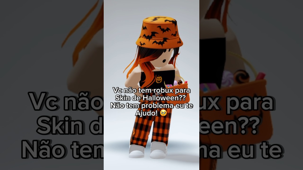 🎃Desenho da minha skin no Roblox🎃