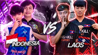 MIC CHECK INDONESIA VS LAOS LAGA PEPENGSHOT LORDSHI MODE BRUTAL BARENG AMAY , ARKAN , KEEL