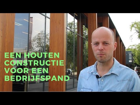 Houten bedrijfspand voor Finesse