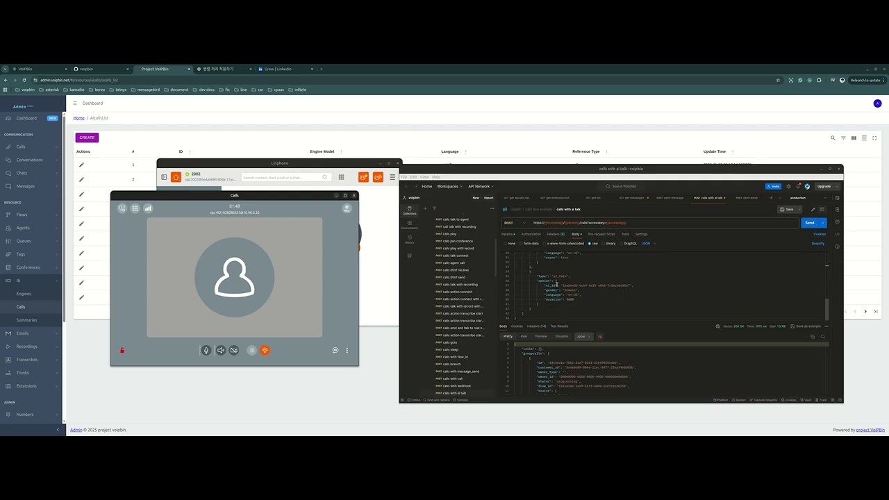 voipbin demo - AI agent demo - YouTube