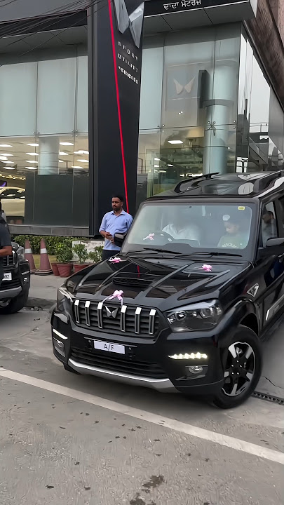 New Scorpio classic s11 delivery 🎁🎉🥳🚚 #motivationalvideo #scorpio #scorpios11 #blackscorpio #shorts