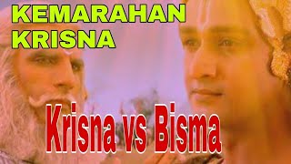 KEMARAHAN BASUDEWA KRISNA | BISMA VS KRISNA | MAHABARATA
