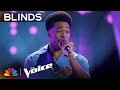 Nathan Chester Steals Hearts with Al Green's "Take Me to the River" | Voice Blind Auditions | NBC