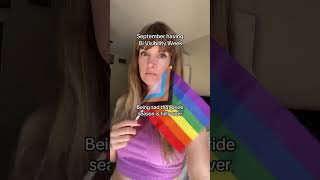 My lovely Bisexuals! I’m back and I wrote you a song for Bi Visibility Day, it drops Sept 23 💙💜💖