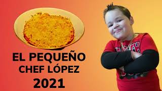EL PEQUEÑO CHEF LOPEZ 2021 - PIZZA DE HUEVO DELICIOSO DESAYUNO