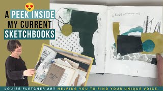 A peek inside my current sketchbooks