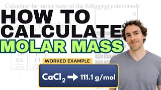 Calculate Molar Mass EASY Tutorial!