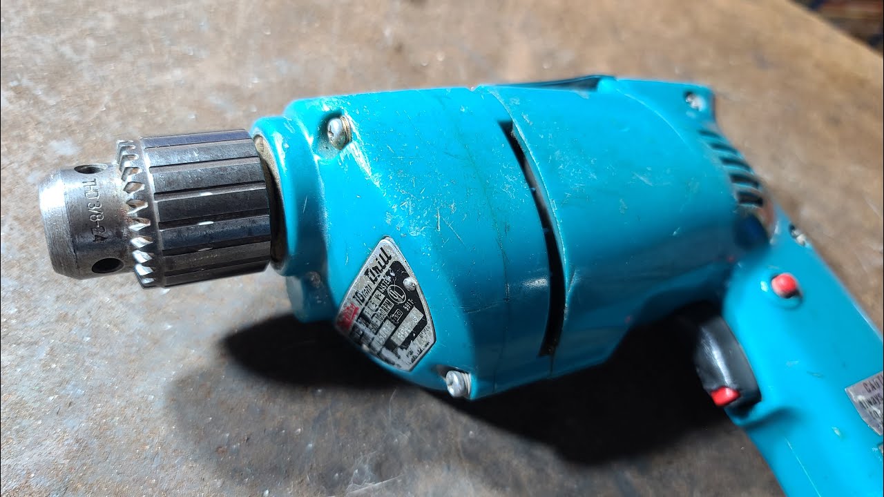 Makita 6408 3/8 in. drill - YouTube