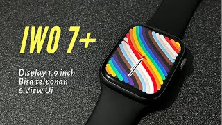 CHEAP SMARTWATCH FOR 300 THOUSAND IDR!! LARGE 1.9-inch SCREEN - IWO 7 PLUS KOMARAKSTORE