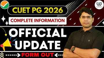 CUET PG 2026 Form Out ✅ Official Notification | Apply Online, Dates, Fees, Eligibility