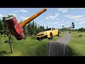 Beamng Cars vs Hammer Live Stream! Best crashes of November!