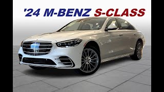 2024 MERCEDES BENZ S- CLASS –IMPROVED LUXURY SEDAN, PERFORMANCE IN CLEAR VIEWS; INTERIOR- EXTERIOR…