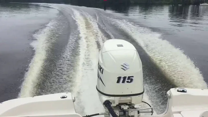 2016 Carolina Skiff 198 DLV powered by 115 hp Suzuki 4-stroke