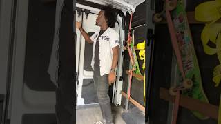 My NEW CARGO VAN set up ! #cargovanbusiness #shorts #expediting
