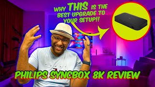 Talking about / Reviewing the Philips Syncbox 8K !!!!