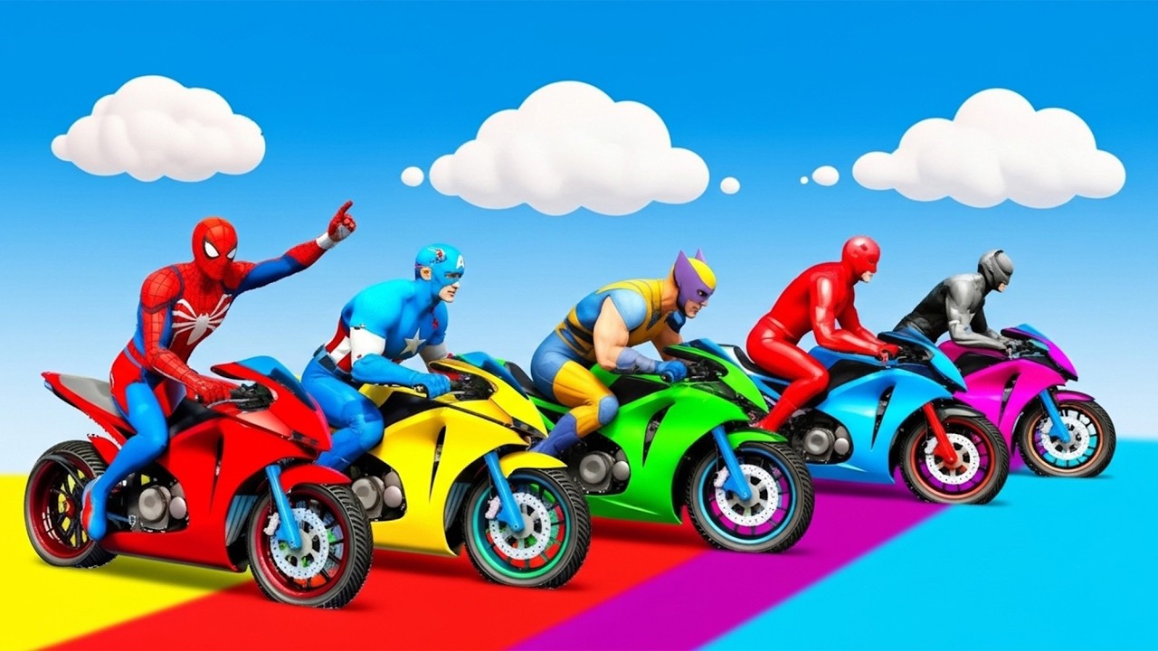 Spider-Man rescues Batman: Spider-Man vs. Iron Man vs. Venom | Funny GTA 5 Superhero Game