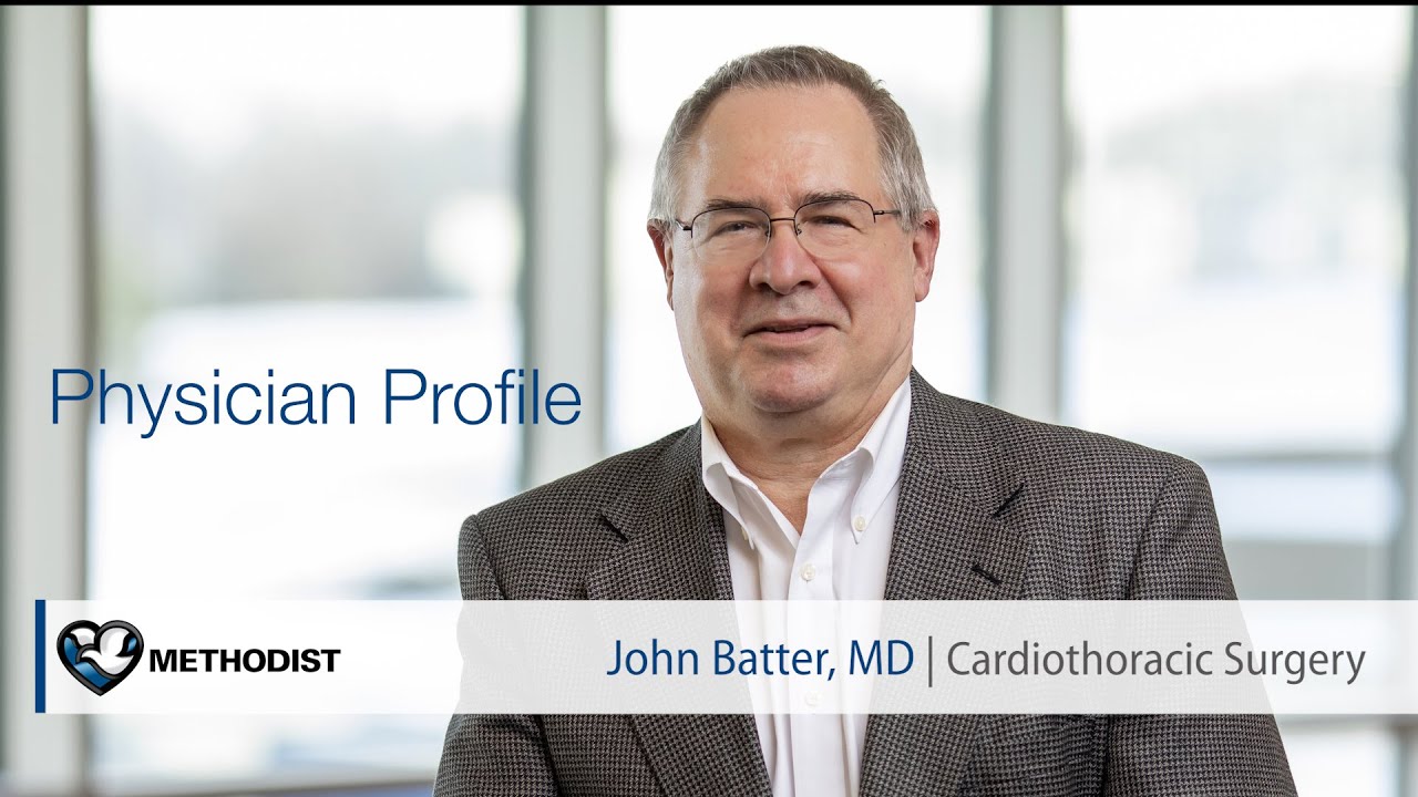 Cardiothoracic Surgeon John Batter Md Youtube 