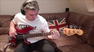 Them Crooked Vultures &quot;Gunman&quot; bass cover. HQ sound.