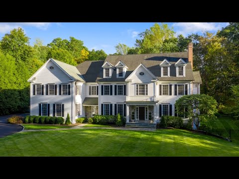 340 Turtle Back Road, New Canaan, CT home video tour