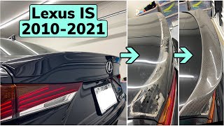 How To Remove Stock Duckbill, Lexus IS 2010-2021