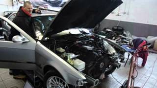 E36 compact 316ti swap to 328ti M52B28 - first start