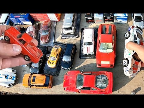 Машинки СССР, масштабные модели Bburago. Поход на барахолку от Сами с усами. (22.09.18г)