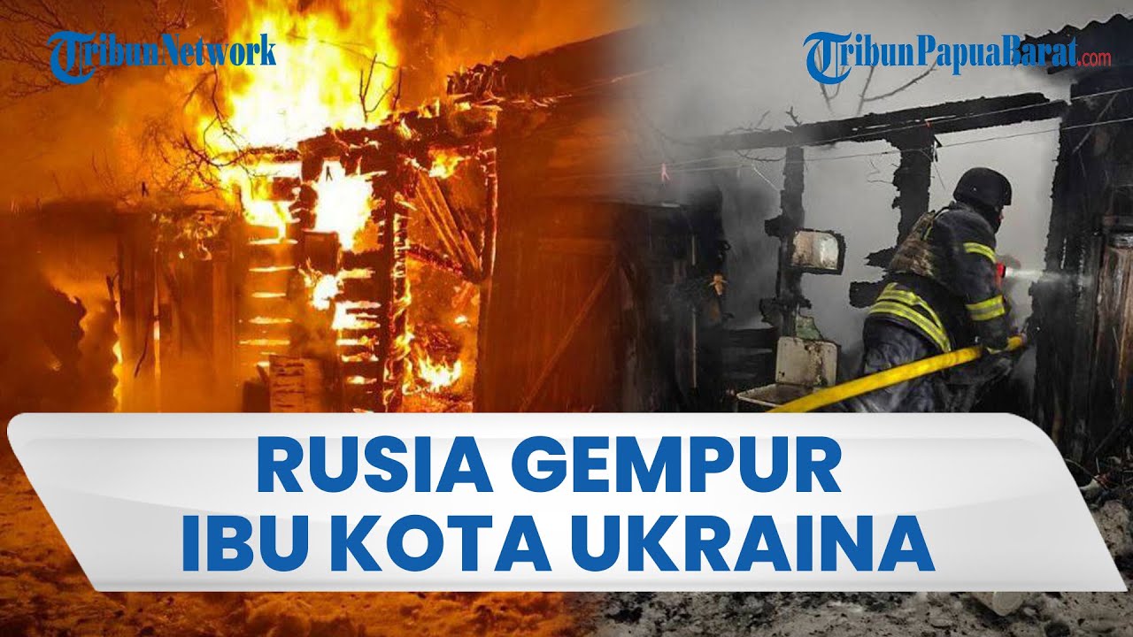 Situasi Sulit Ibu Kota Ukraina: Ratusan Ribu Keluarga Kehilangan Listrik seusai Serangan Rusia