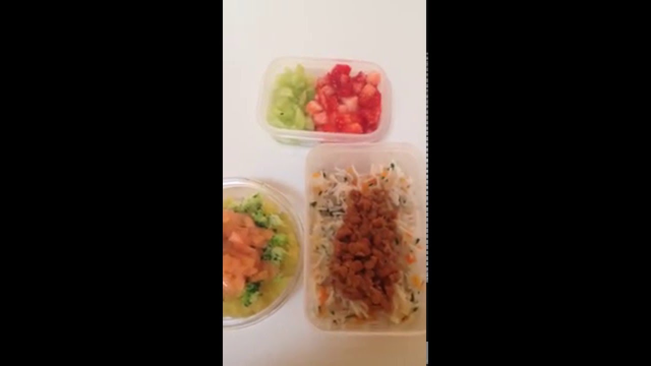 便秘解消 離乳食メニュー 素麺編 Youtube