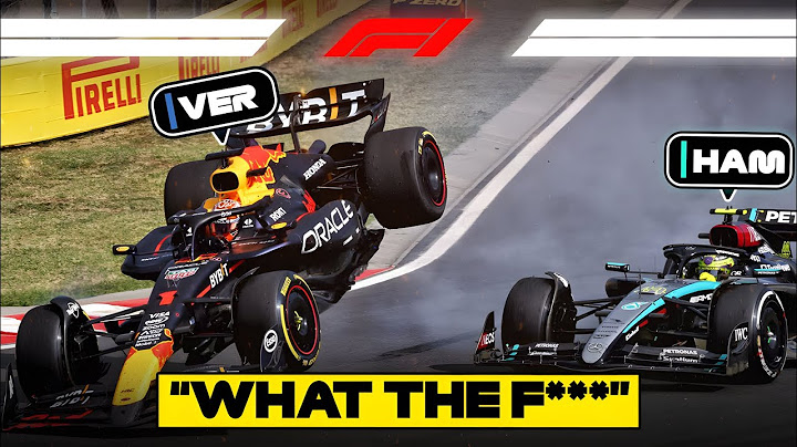 Every Hamilton and Verstappen on Track Collision in F1