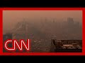 New Yorkers react to smoky skies image