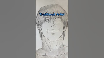 DRAWING OTHER EYE -DIGITAL 🤖VS TRADITIONAL✏️ ‼️#art #artist #digitalart #sketch  #anime