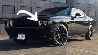How To ENABLE/DISABLE Daytime Running Lights! | 2015+ Dodge Challenger 2022 Dodge Challenger How To Turn On The Orange Daytime Running Lights Drl