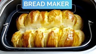 Sweet Pumpkin Brioche ( PerySmith / SAKI / West Bend Bread Maker )