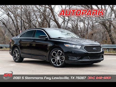 2018 Ford Taurus SHO - YouTube