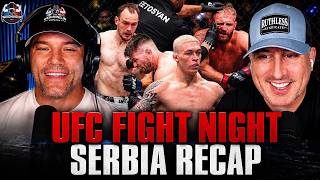 UFC Serbia DELIVERED! Josh Thomson & Big Angelo React