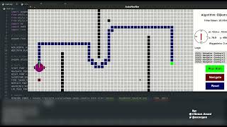 AutoNavSim2D: Reactive Path Planning and Navigation