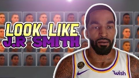 Most Accurate J.R Smith Face Creation!!! NBA2K20