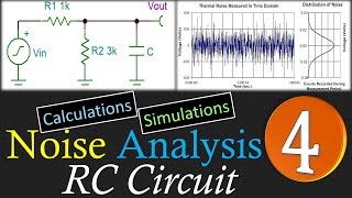 Noise Analysis RC Circuit with Voltage Divider 💡 Example 4