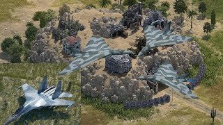 Crazy Attack base level 7 by plane