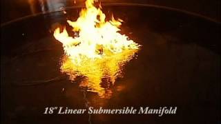 AFOW Fire on Water Burner System