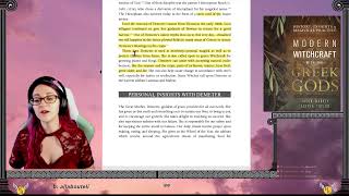 Pagan Bookclub Witchcraft w/ greek gods
