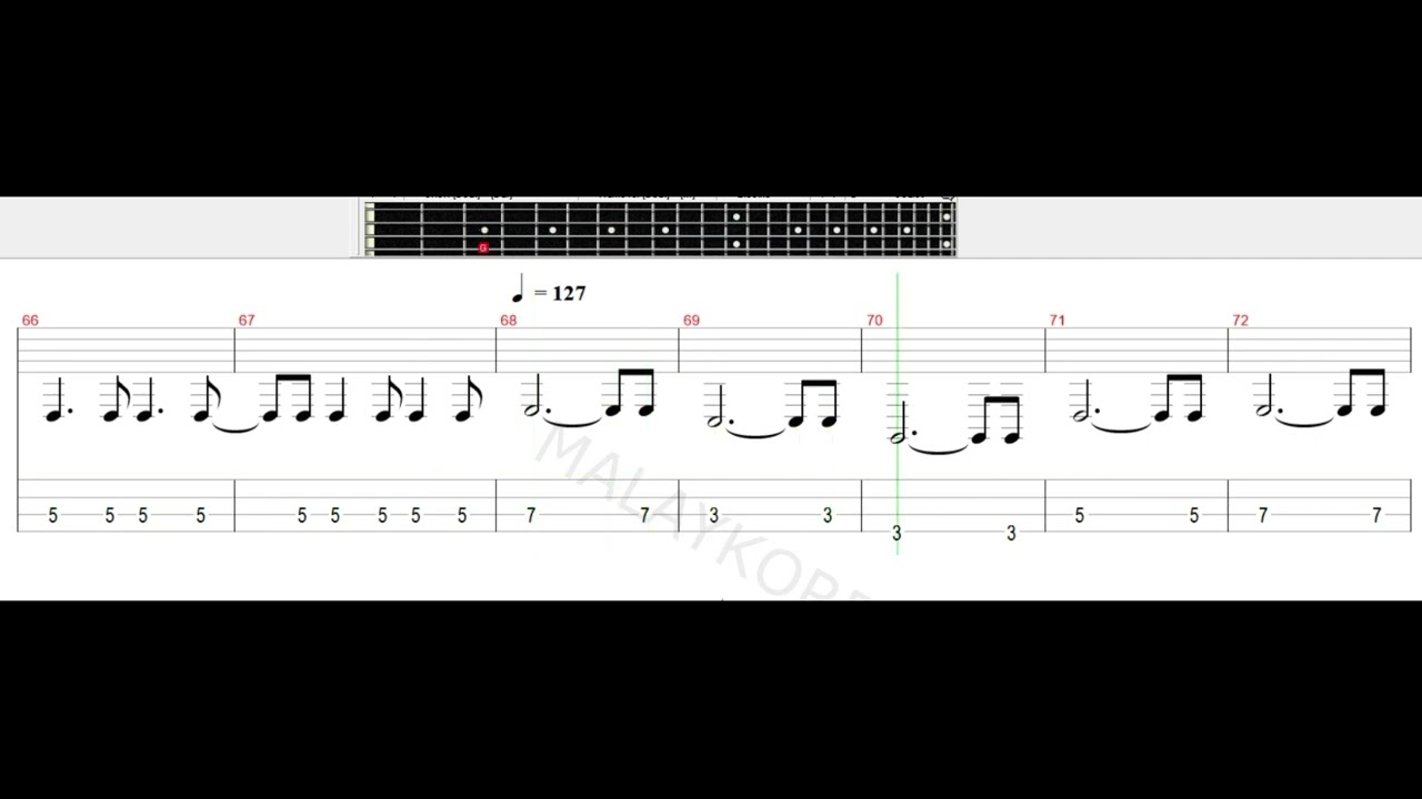 Peterpan - Mimpi Yang Sempurna Bass Tab Tutorial