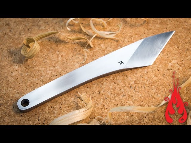 Blacksmithing - Making a kiridashi style knife 